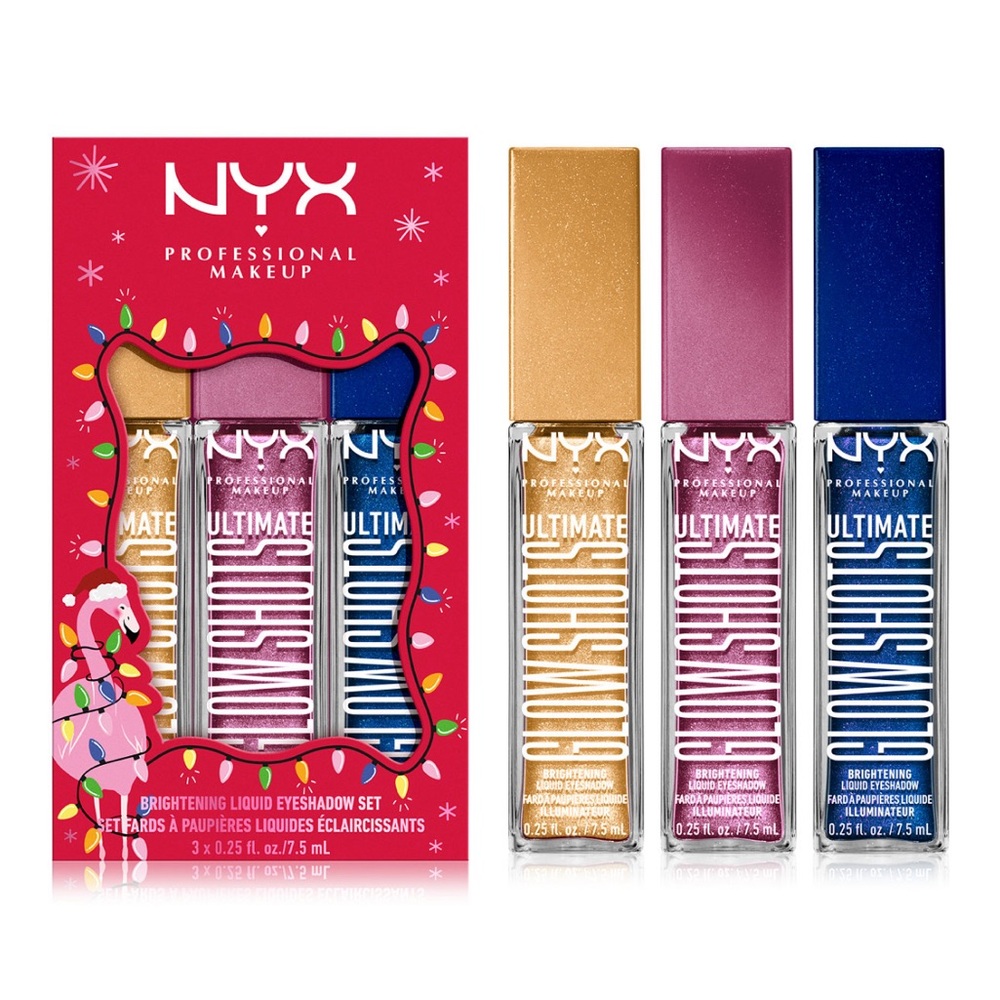 NYX 3-Pc. Glow Shots Brightening Liquid Eyeshadow Set